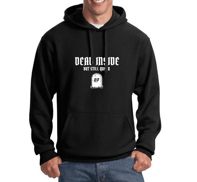 Dead inside hot sale hoodie